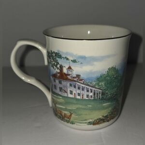 Mount Vernon Estate Gardens - 1999 Design Masters George Washington's Coffee Cup